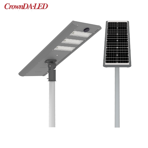 SMD-Chips all In One Integrierte Solarstraßenlaterne 50W 100W 150W 200W 300W, SMD3030,180lm/w, 2850K-6800K, Ra>80, Outdoor IP65 wasserdicht